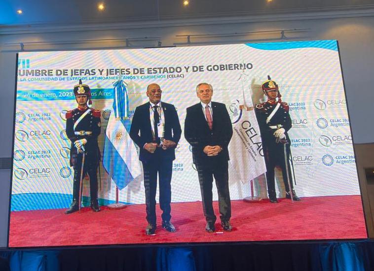 Sommet de la CELAC:  Ariel Henry réitère sa demande d’aide militaire